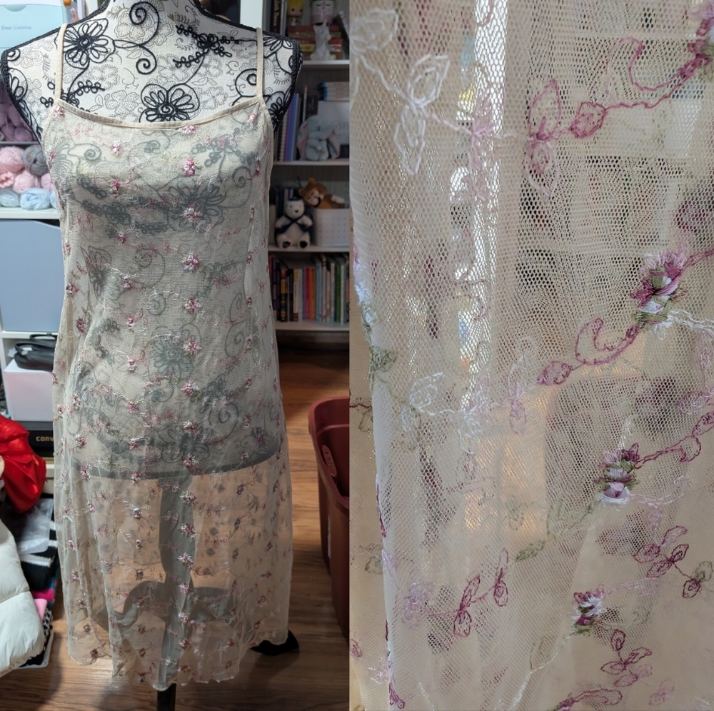 *2 For $35* Addition Elle Lingerie Sheer Lace Negligee